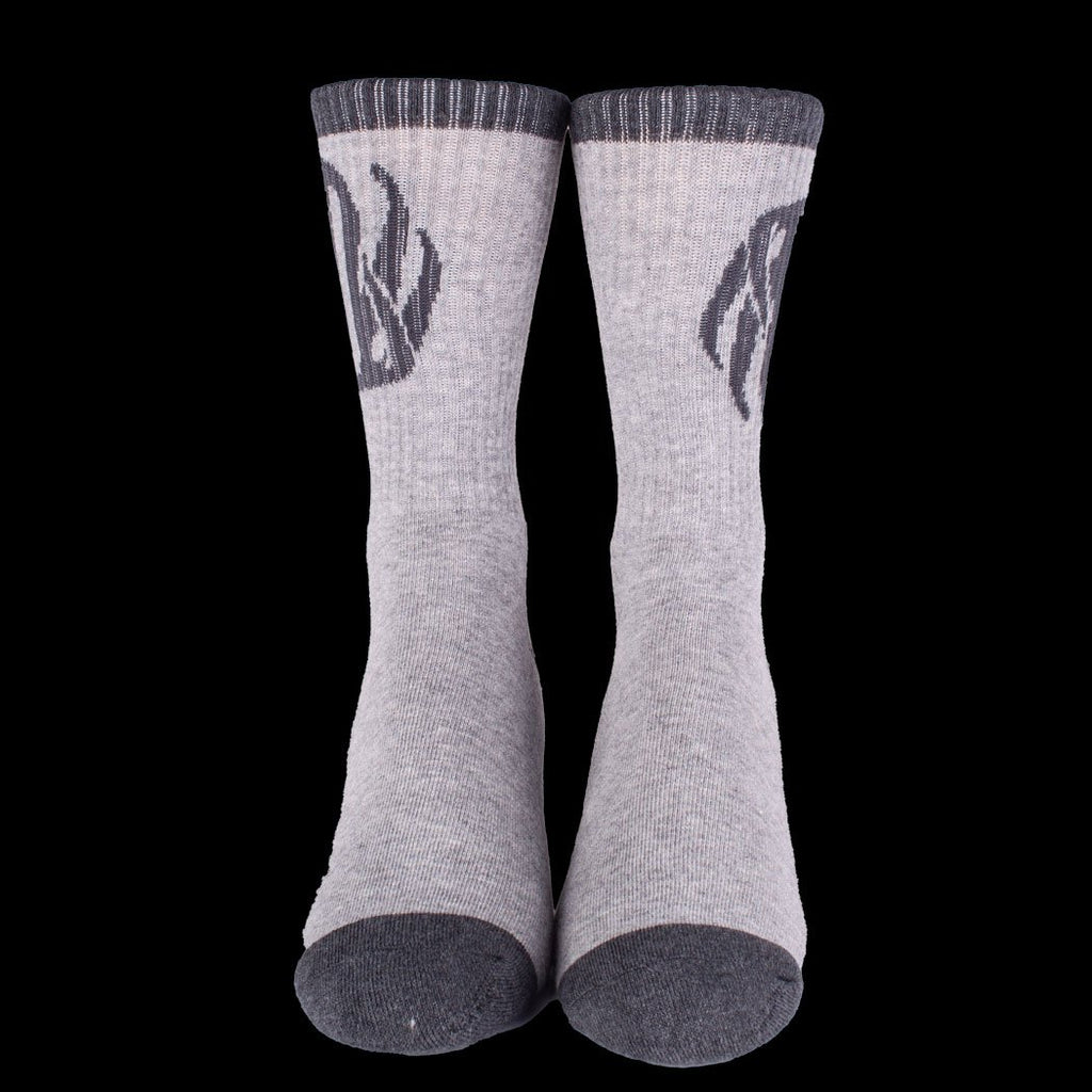 Logo Socks-Grey/Heather image 3