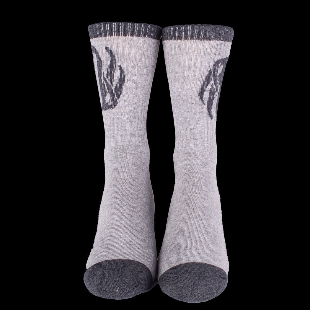 Logo Socks-Grey/Heather image 3