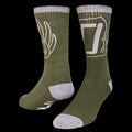 The heart and Sole Socks-Green/Gray image 0