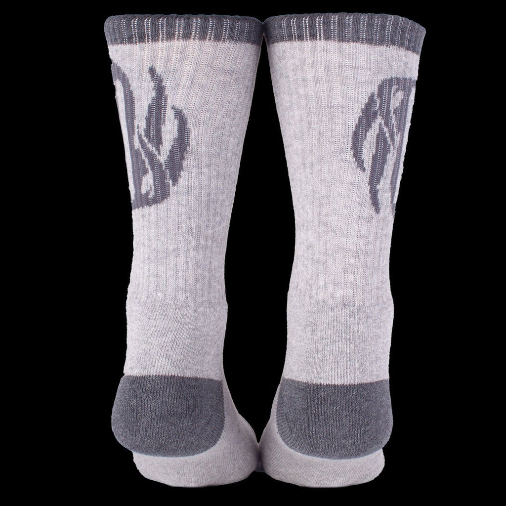 Logo Socks-Grey/Heather image 4