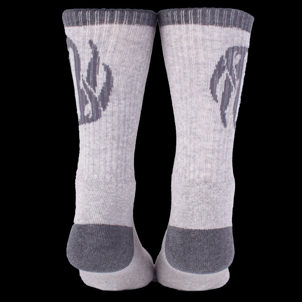 Logo Socks-Grey/Heather image 4