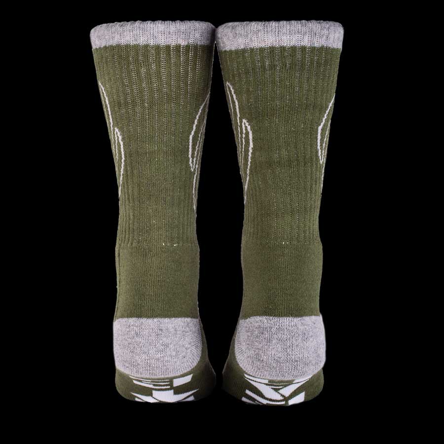 The heart and Sole Socks-Green/Gray image 5
