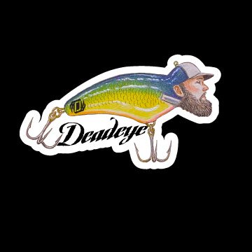 Bearded Crankbait Sticker image 0