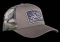 Camo Elk Hat-Military Green-Pre Curved image 0