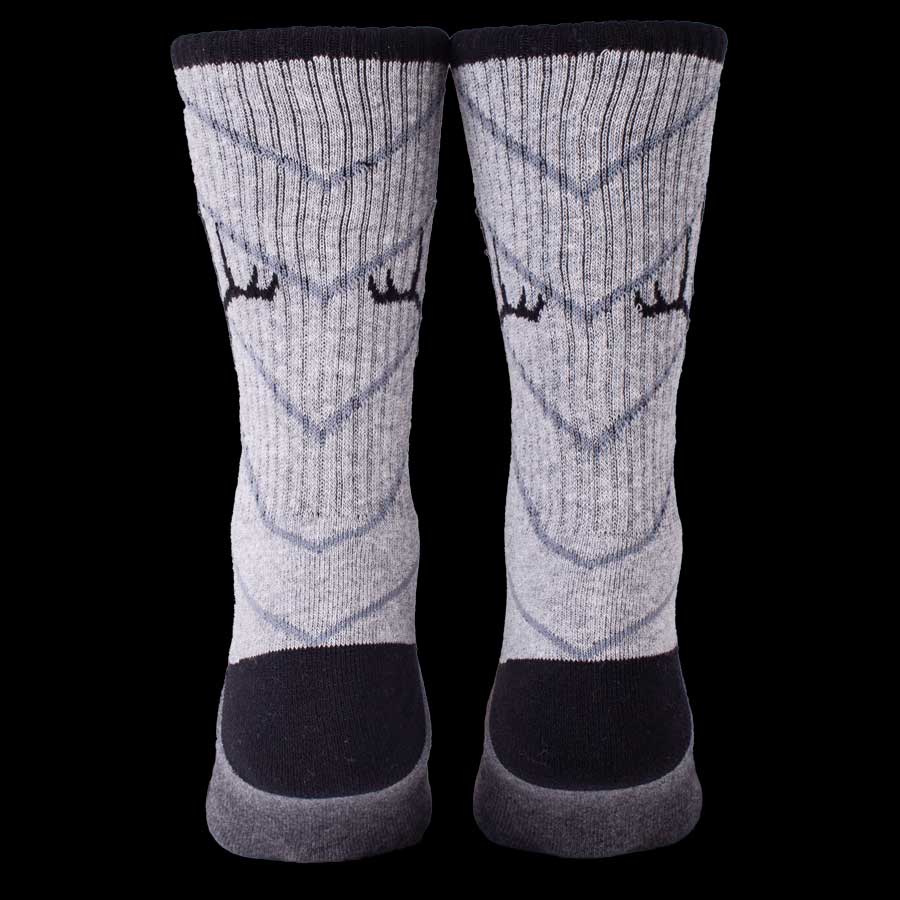 Archery Bull Socks Black/Grey image 4