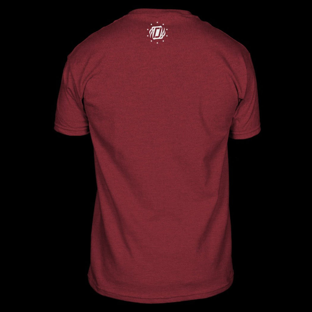 Don't Tread-Heather Maroon image 1
