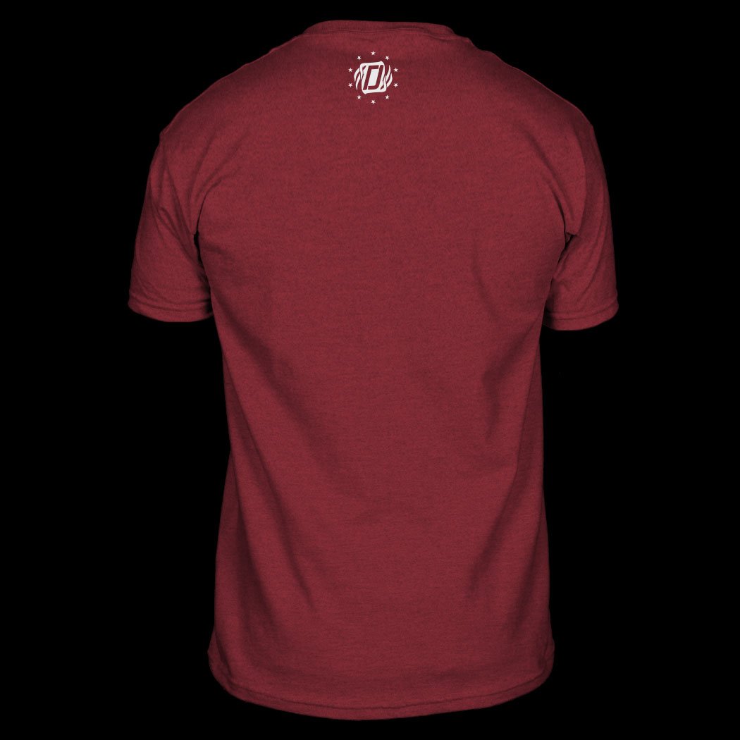 Don't Tread-Heather Maroon image 1