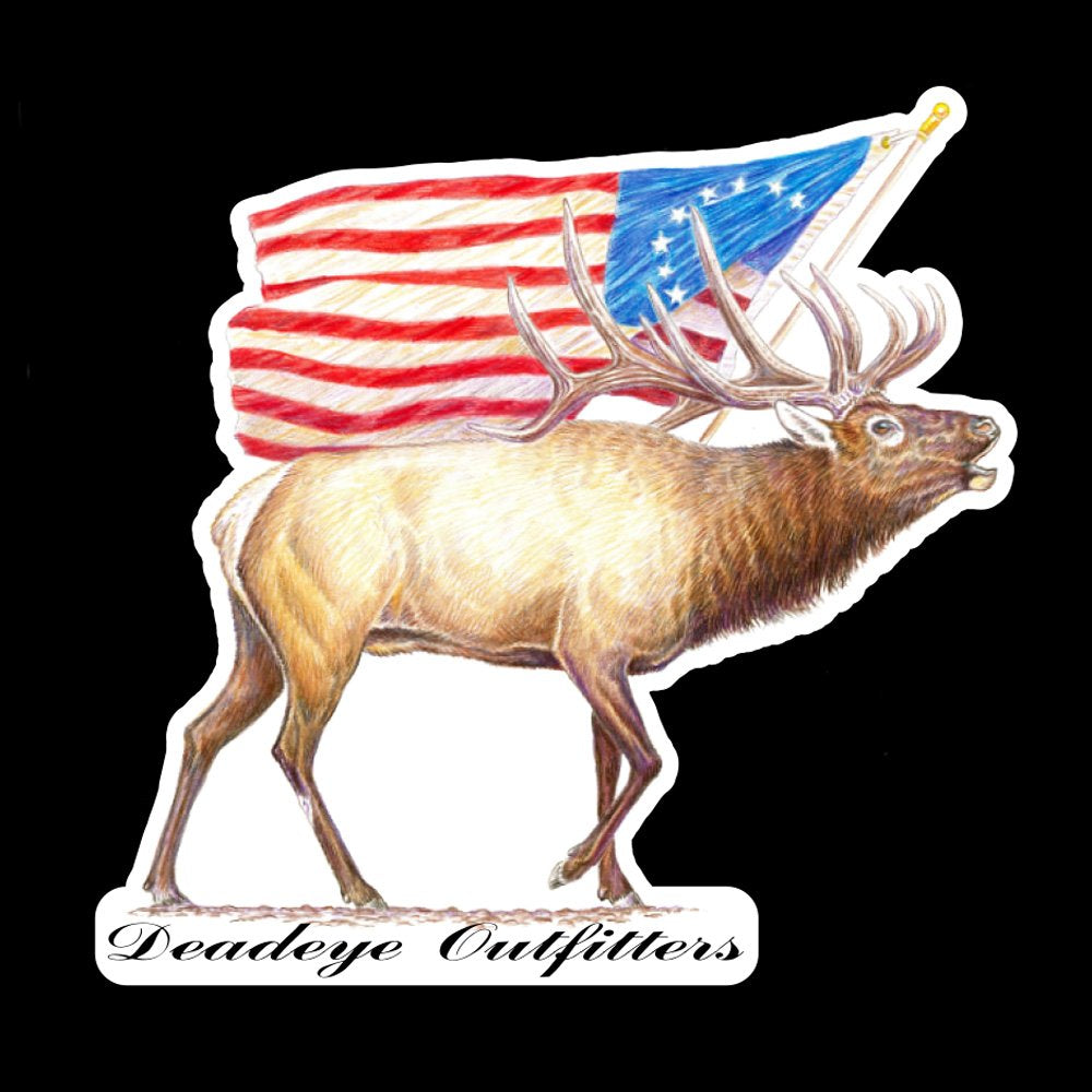 American Elk Sticker image 0