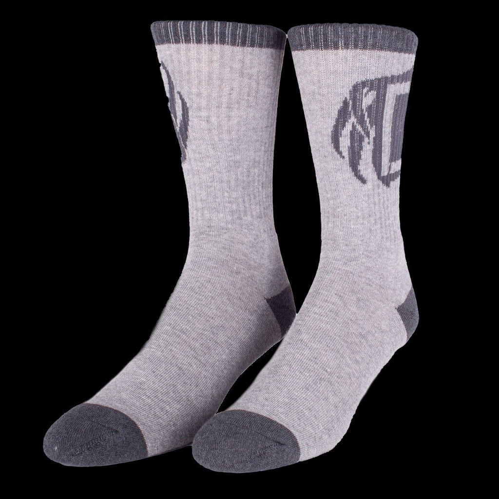 Logo Socks-Grey/Heather image 1