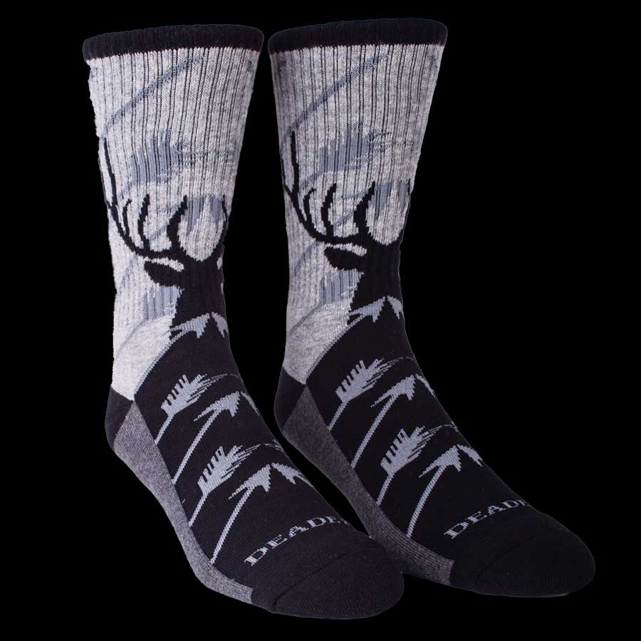 Archery Bull Socks Black/Grey image 2