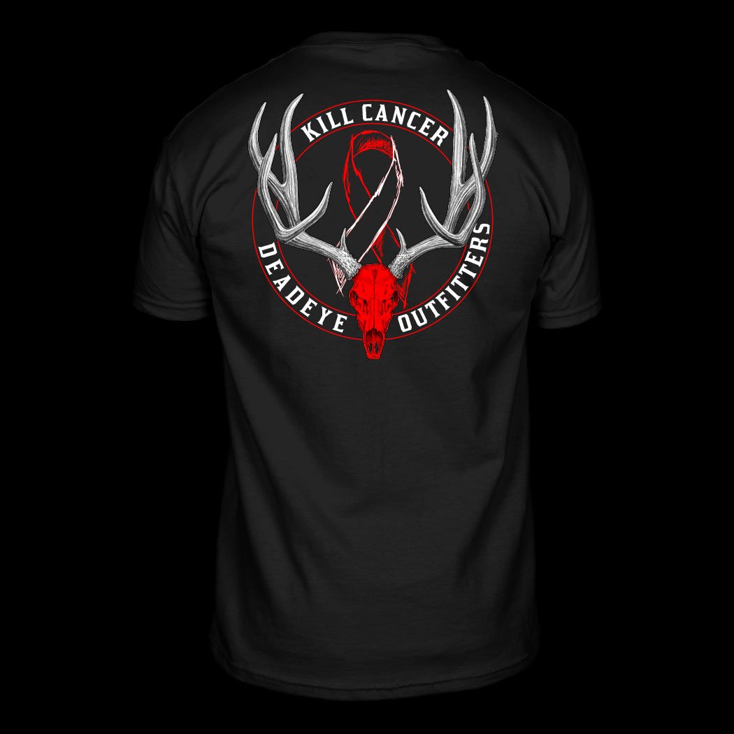Kill Cancer Tee-Black image 0